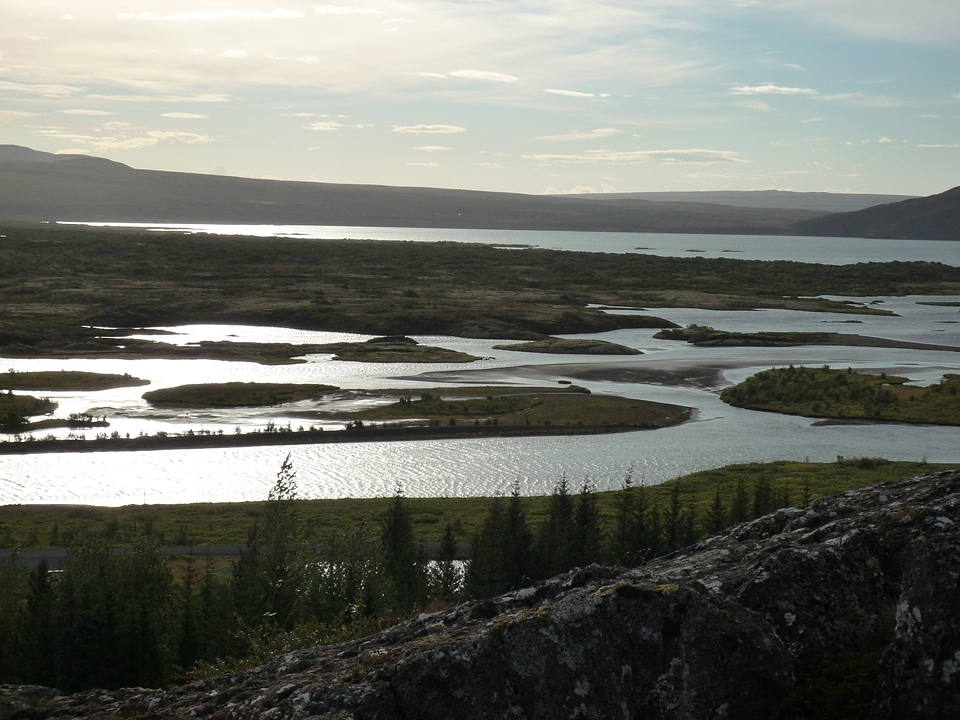 Nature landscape tectonic plate warp
