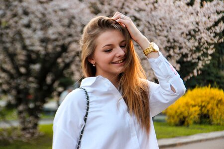 Color tenderness girl