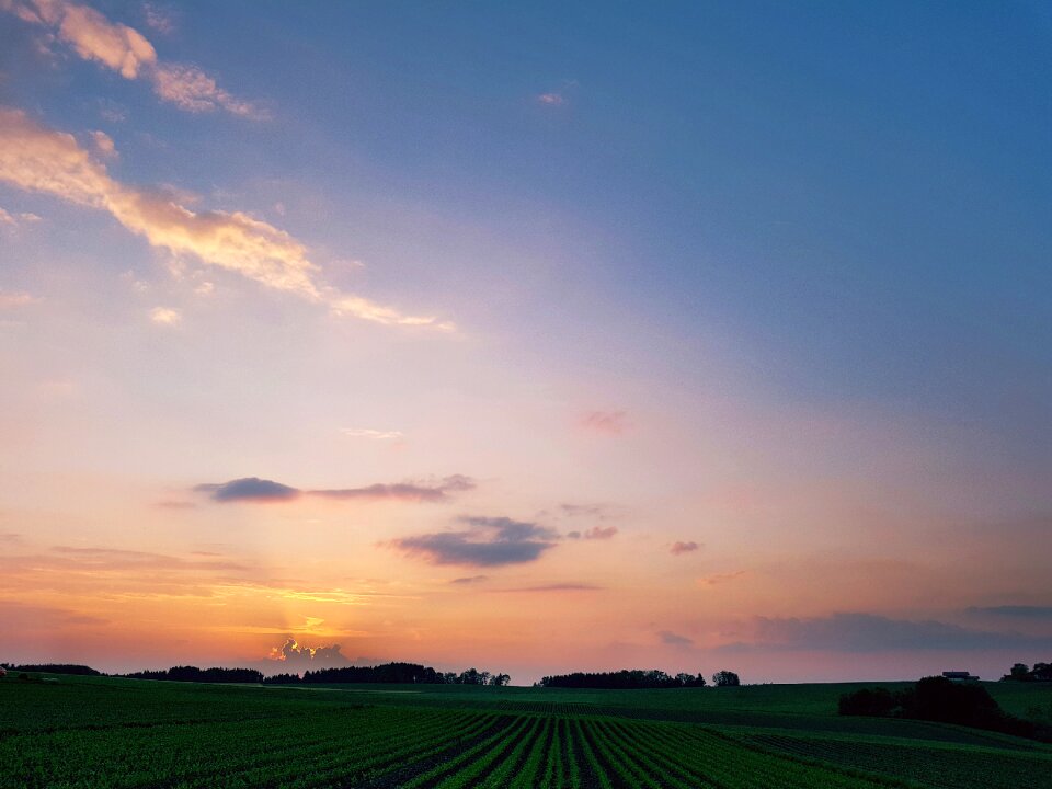 Abendstimmung sky nature
