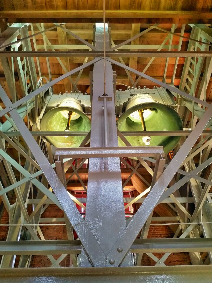 Bell tower bell ring