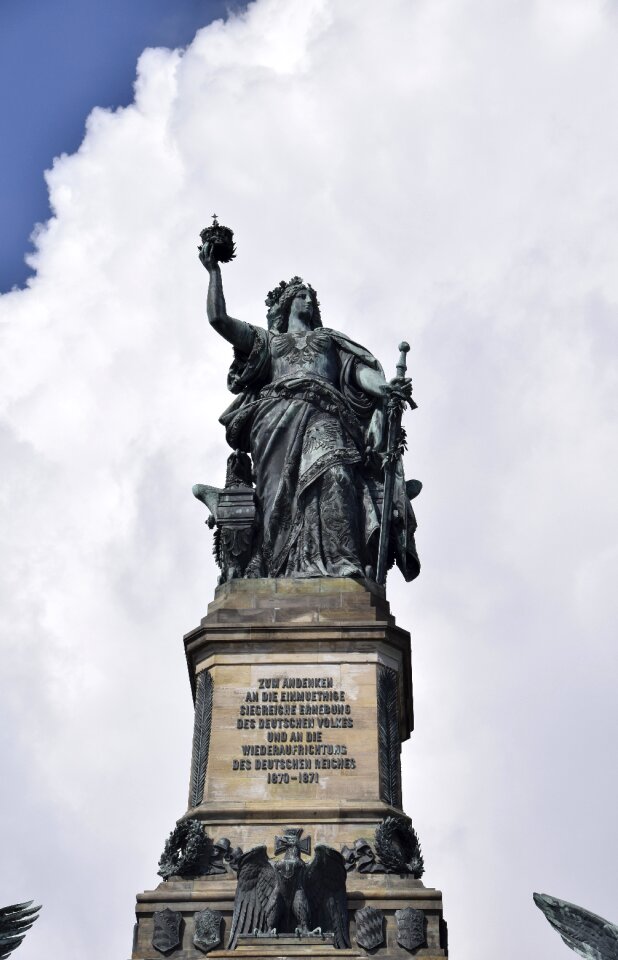 Germany the niederwalddenkmal hesse