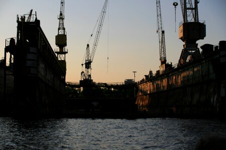 Shipyard port ship photo