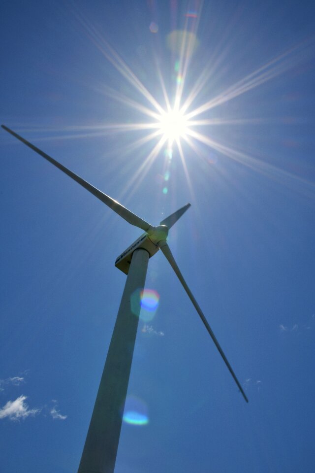 Sun wind wind turbine