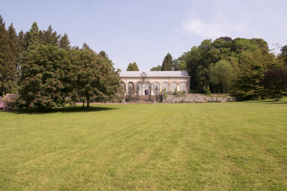 Orangery nature lawn