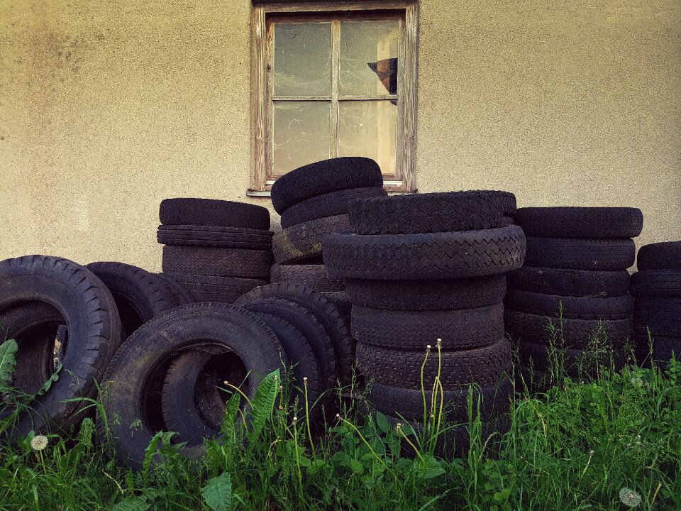 Rubber environment mature disposal