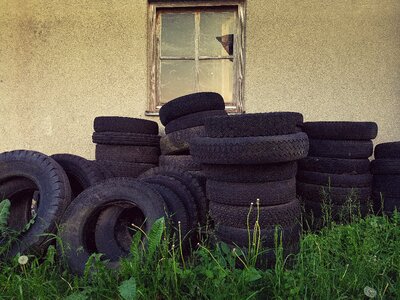 Rubber environment mature disposal