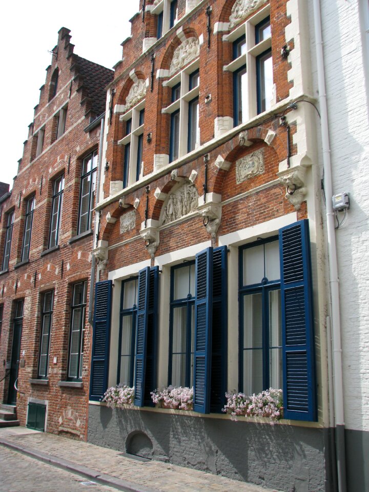 Old house architecture the old town