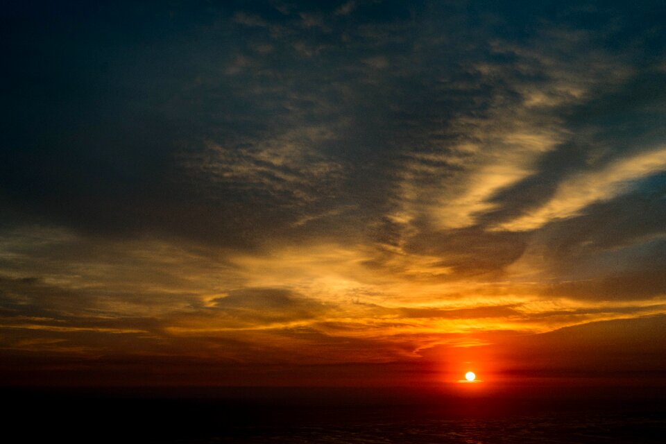Landscape clouds ballet