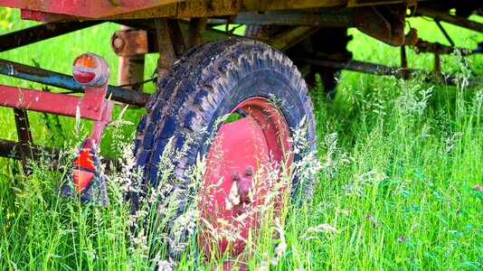 Loader wagons agricultural machine wheel