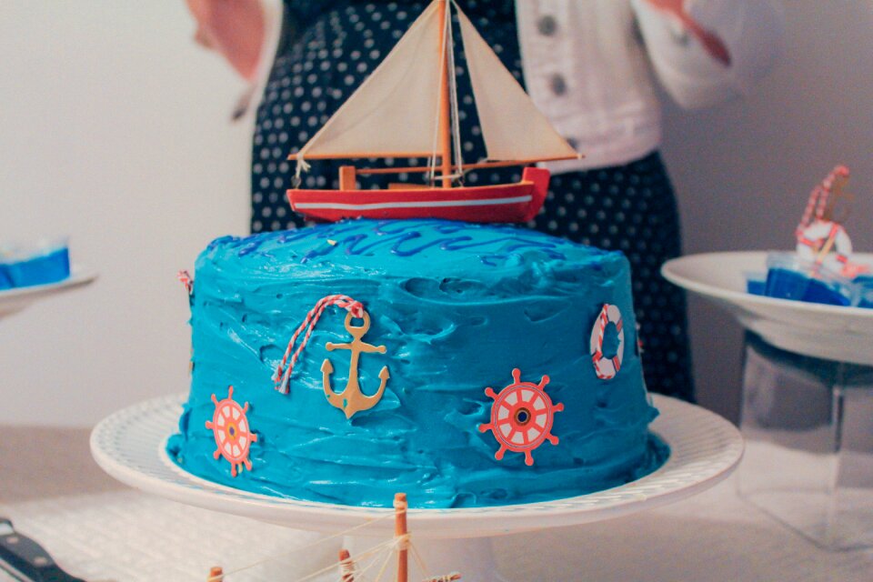 Birthday baby shower baby