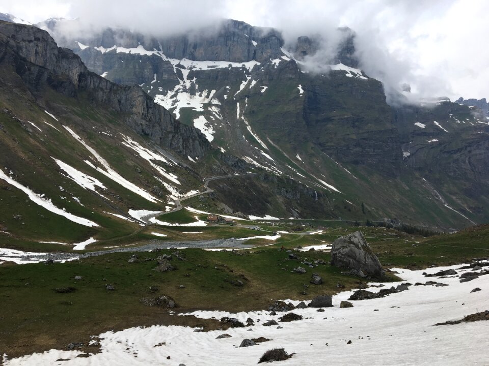 Return mountains alpine