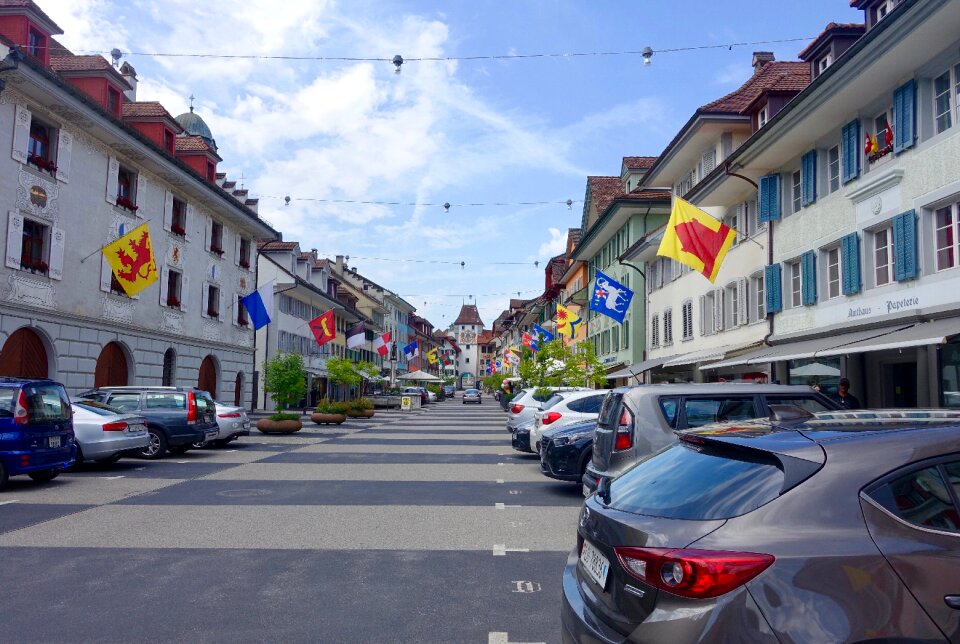 City architecture street