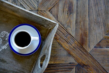 Wooden table tray wooden tray photo