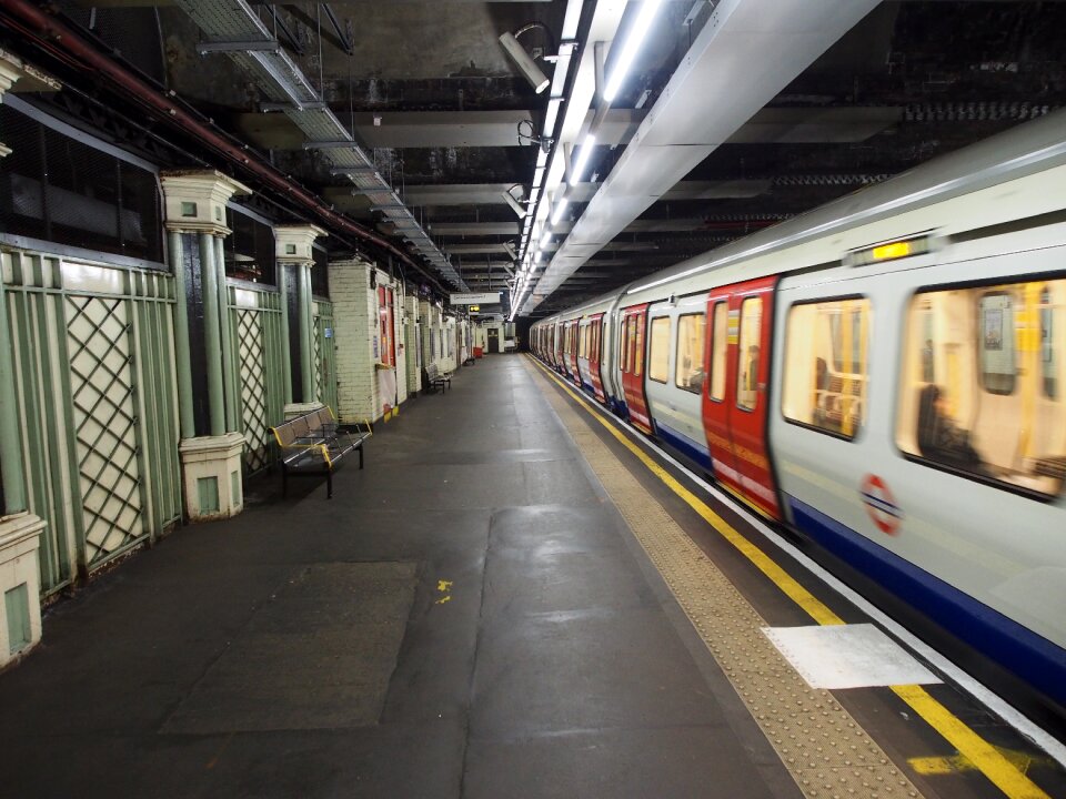 Underground transport england photo