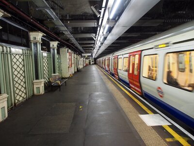 Underground transport england photo