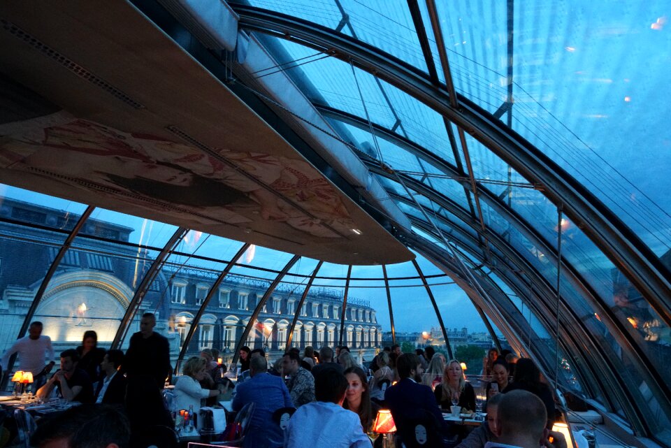 Blue restaurant blue dinner
