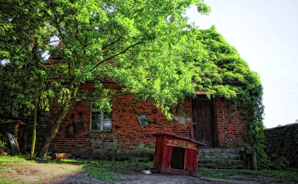 The roof of the open air museum village