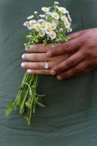 Rain hands ring photo