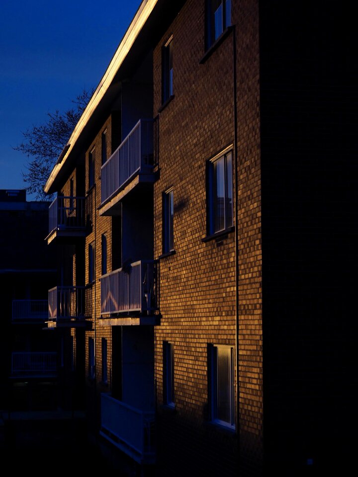 Brick building apartment
