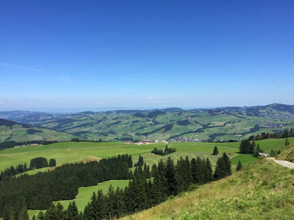 Swiss alps mood landscape photo
