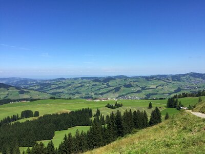 Swiss alps mood landscape