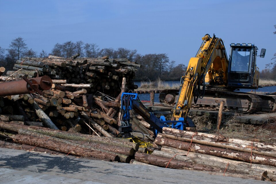 Wood hydraulic machinery