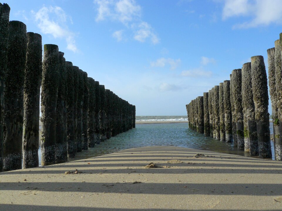 Coast zealand breakwaters