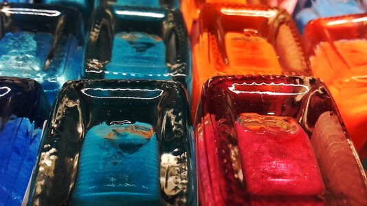 Manicure colors colored