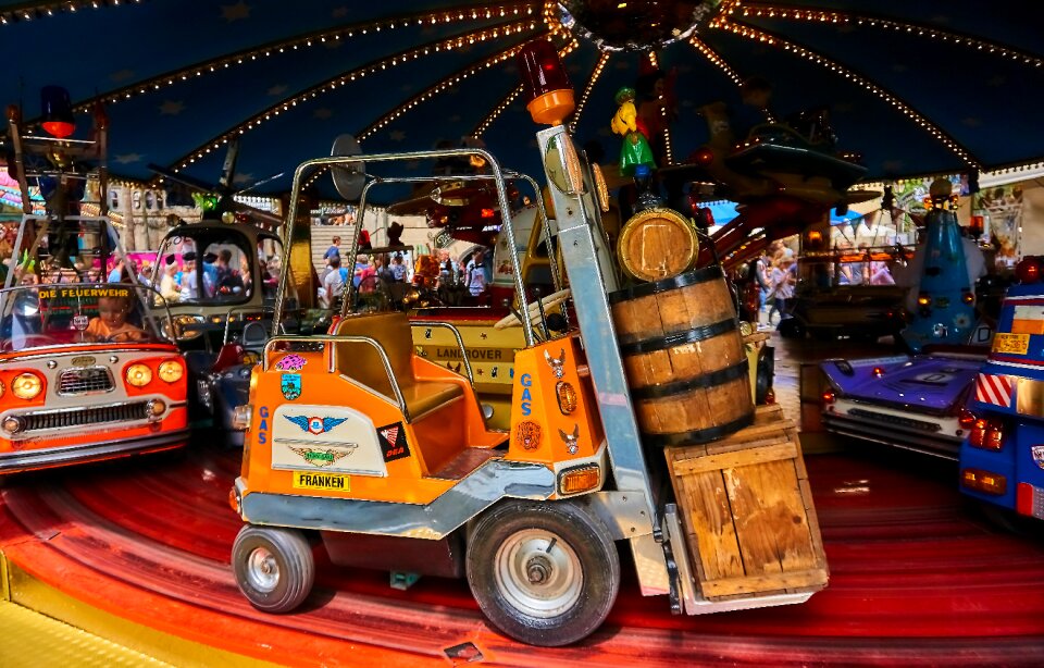 Fairground fun pleasure