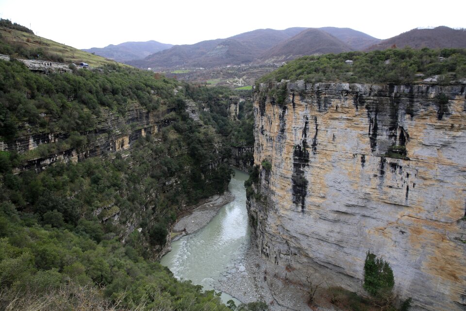 Landscape mountain tourism
