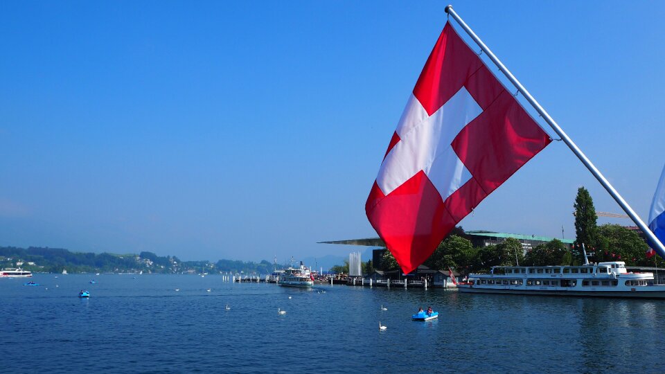 Water central switzerland flag