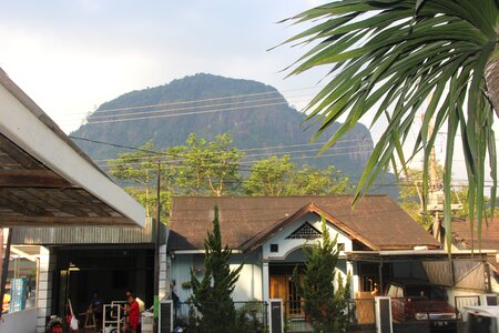 The landscape central java nature tourism photo