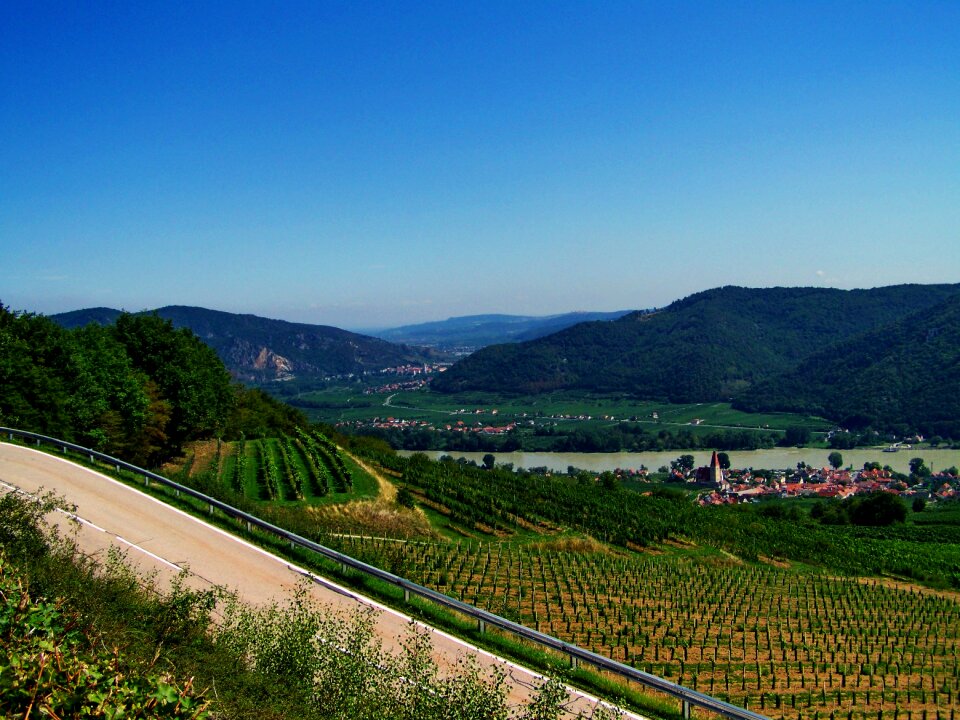 Landscape panorama austria