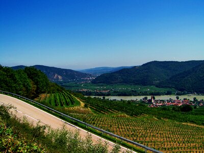 Landscape panorama austria