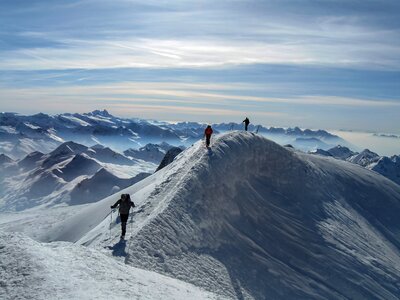 Snow austria hiking photo