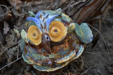 Ceramic craft owl