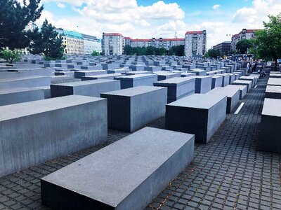 Monument blue memory photo