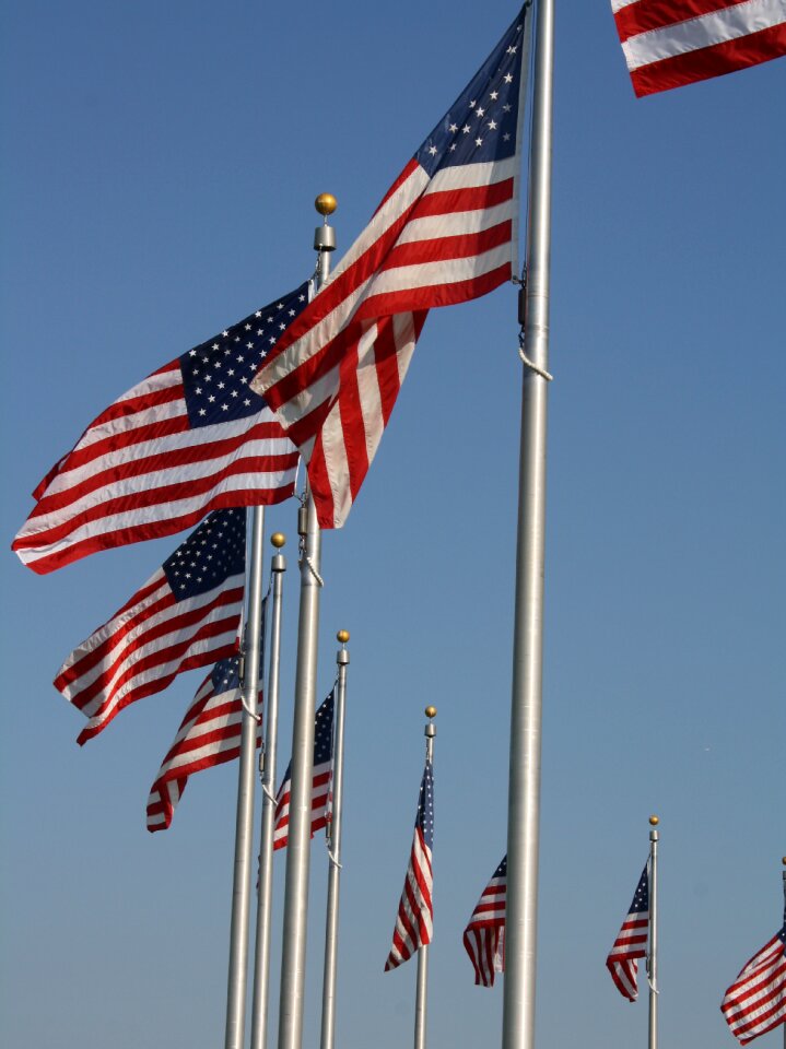 Old glory usa flag symbol