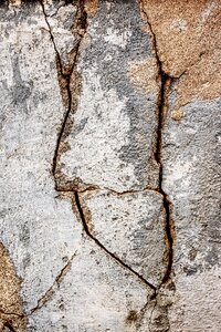 Structure cracked walls photo