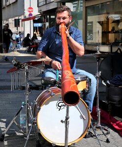 Musician street musician instrument photo