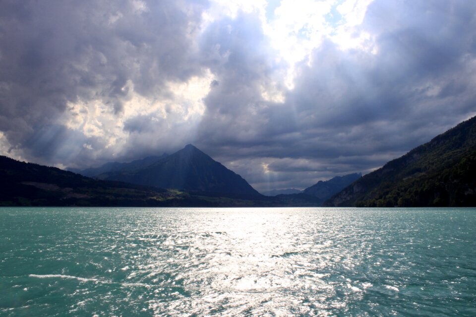 Switzerland clouds water