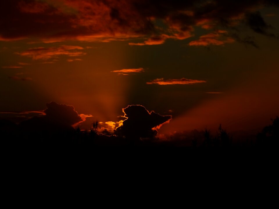 Landscape sol sky