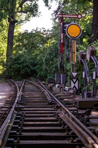 Railway sign railway signals training photo