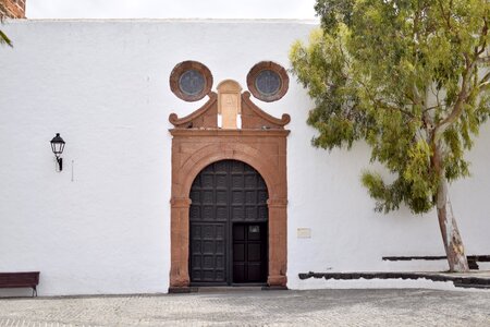 Old gate facade photo