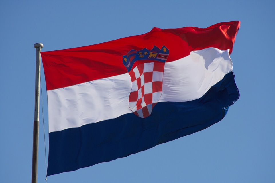 Croatia flag croatian flag