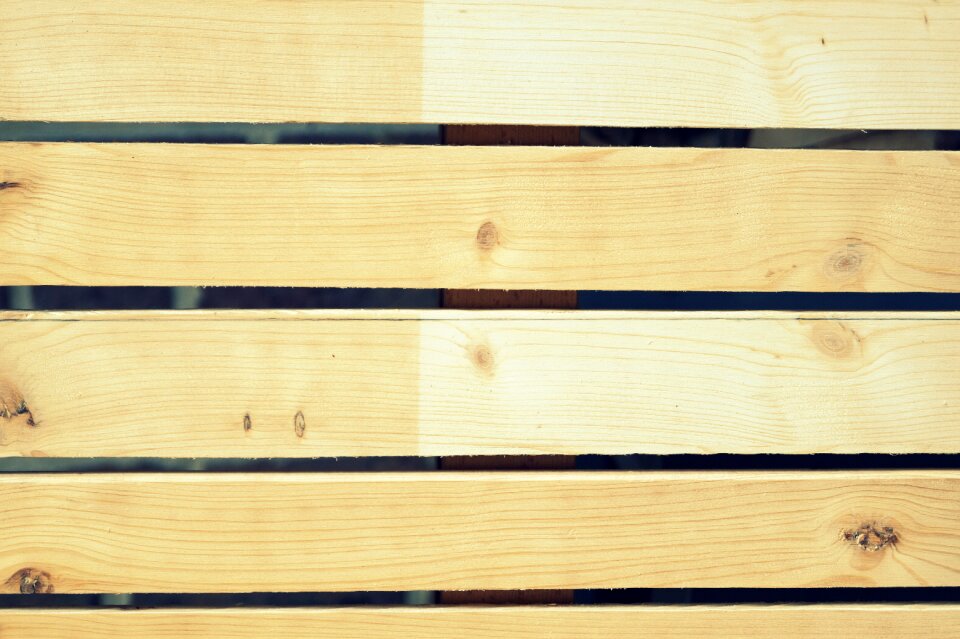 Wooden slats grain boards