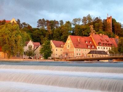 Lech bridge lech bavaria