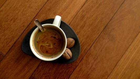 Tea morning wooden photo