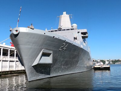 Naval warship photo