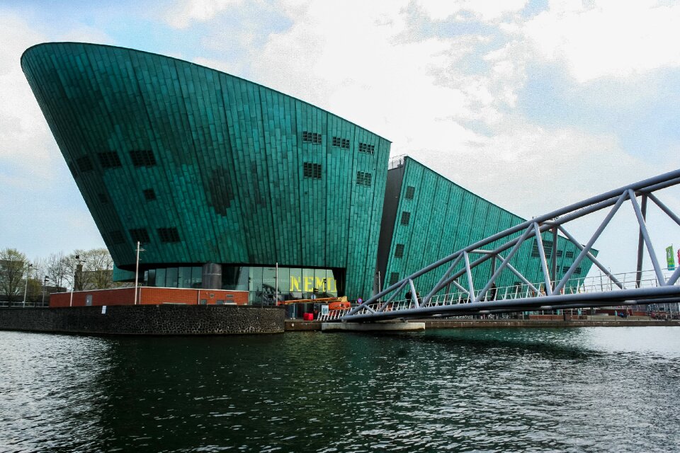 Videnskabsmuseum copper architecture photo